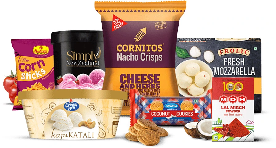 Zeo Infinity FMCG Brand Packaging Showcase Collage