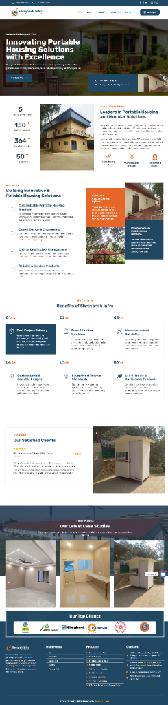 Shreyansh Infra Screenshot